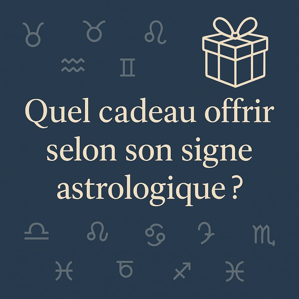 Cadeau signe astrologique